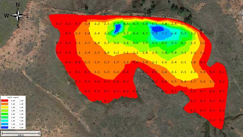 Bathymetric Sample 1 