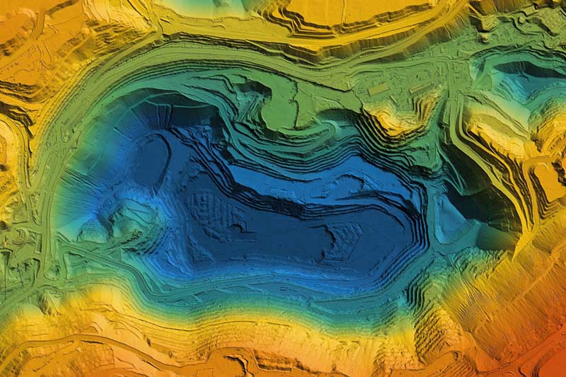 Site terrain and elevation analysis