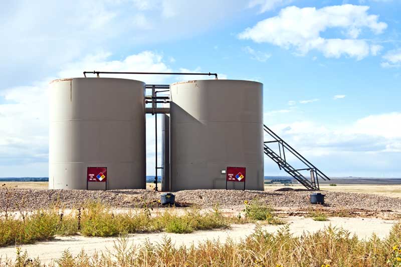 Tank battery inspections Oil & Gas drone services for tank battery inspections in OK